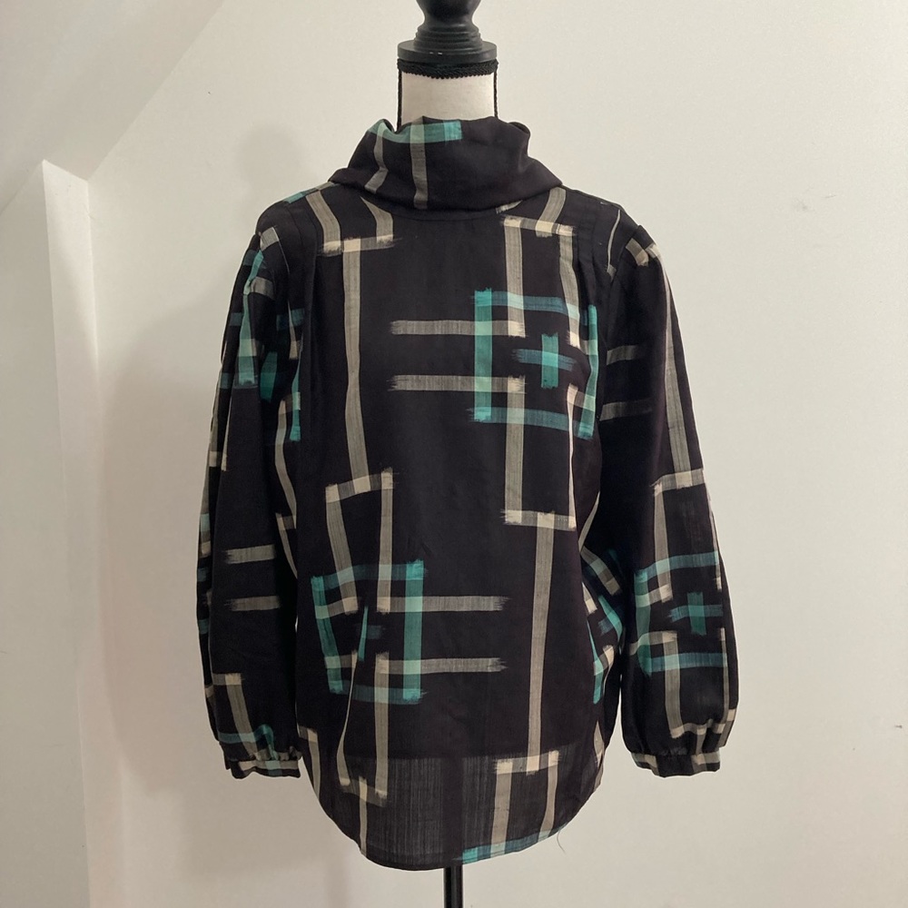 VIntage Asiatica Kansas City Blouse oversized